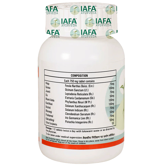 Iafa Ayuveda Prana Amrutham Gulika Tablets | Swadesiicart