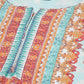 Biba Ethnic Motifs Printed Notched Neck A-Line Kurta - Swadesiicart
