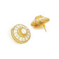 Women's Kundan Pearl earrings - Ruby Raang | Swadesiicart
