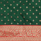 Anouk Zari Silk Blend Banarasi Saree | Swadesiicart
