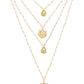 Ruby Raang Gold Kundan Layered Necklace | Swadesiicart
