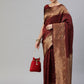 Kalini Ethinic Woven Design Zari Banarasi Saree | Swadesiicart