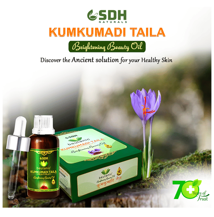 SDH Naturals Beutanic Kumkumadi Taila Oil | Swadesiicart