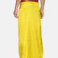 Sethukrishna Men Yellow & Green Solid Readymade Veshti Dhoti | Swadesiicart