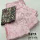 Pink Poly Silk Ethnic Motifs Saree with Unstitched Blouse - Hiral Fashion | Swadesiicart