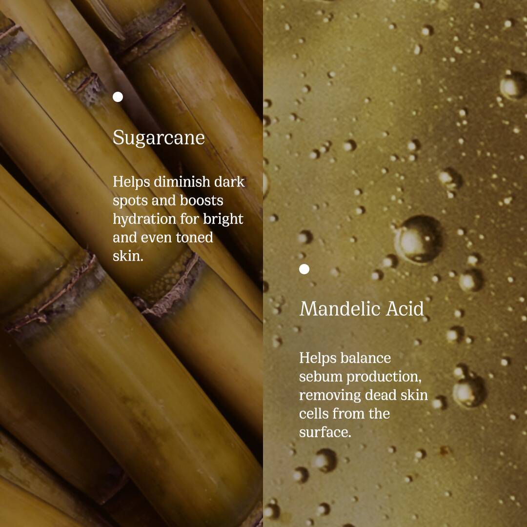 82°E By Deepika Padukone Sugarcane Soak Mattifying Cleanser, Oil Free Skin | Swadesiicart