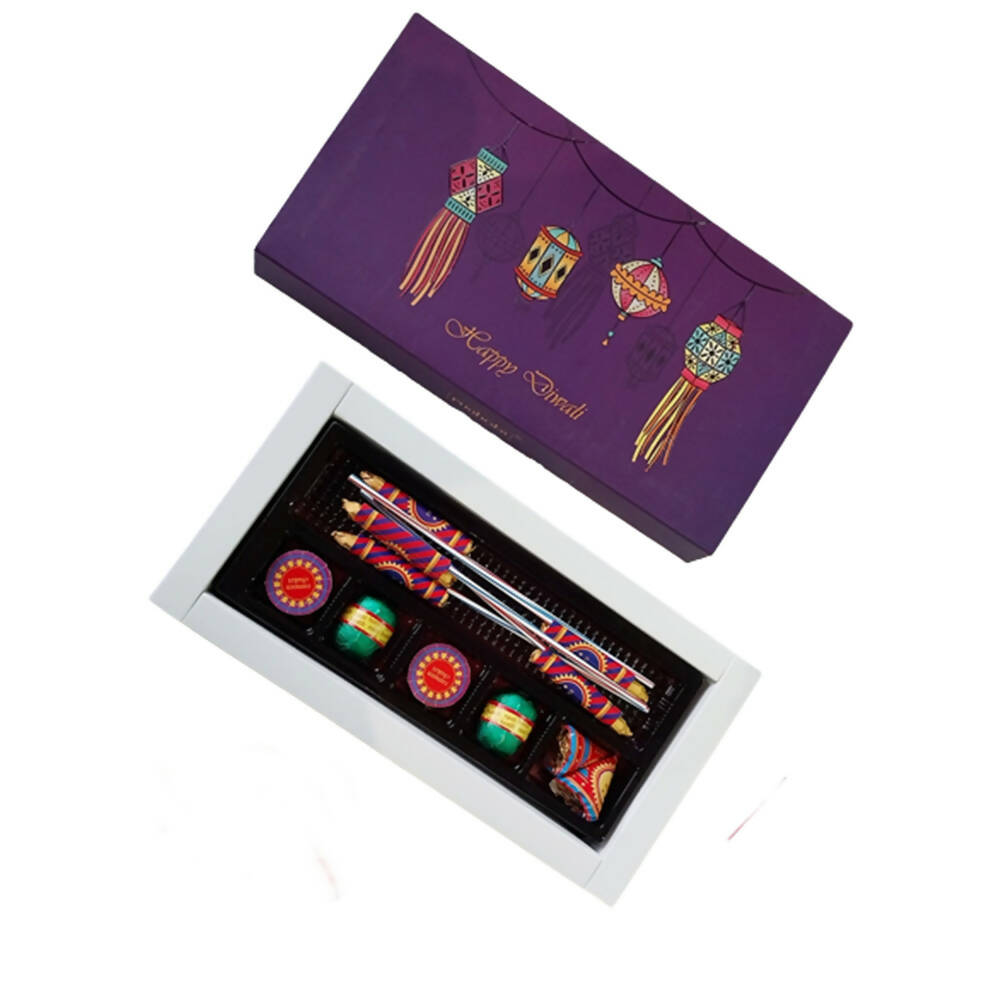 Dibha Ruchoks Diwali Premium Chocolate Gift Pack P4 - Dibha Snacking