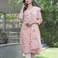 BulBul Fashionista Red Cotton Kurta Set with Dupatta - Swadesiicart