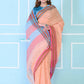 Very Much Indian Traditional Patteda Anchu Ilkal Handloom Saree - Peach Tone | Swadesiicart