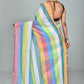 Exclusive Collection Beautiful Multi4 Pure Cotton Woven Handloom Saree With Running Blouse Piece - Swadesiicart