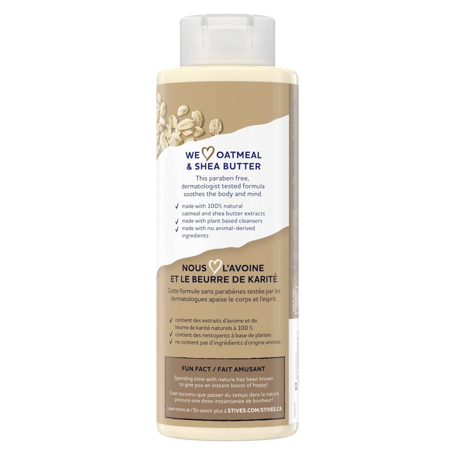 St. Ives Soothing Oatmeal & Shea Butter Body Wash - Swadesiicart