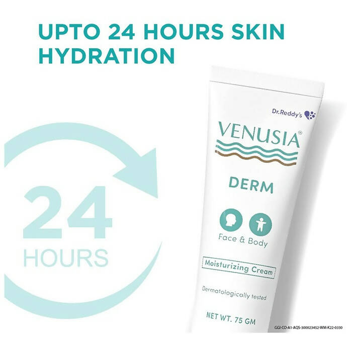 Dr. Reddy's Venusia Derm Moisturizing Cream For Face & Body - Swadesiicart