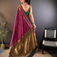 Joban Fashion Green Butti Banarasi Silk Sarees | Swadesiicart