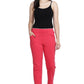 Asmaani Pink color Hosiery Lower with Two Side Pockets.