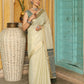 Shree Shyam Fashion Green Linen Saree