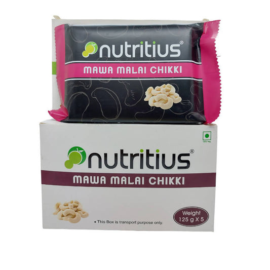 Nutritius Mawa Malai Chikki | Swadesiicart