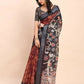 Shree Shyam Fashion Linen Cotton Maroon Saree