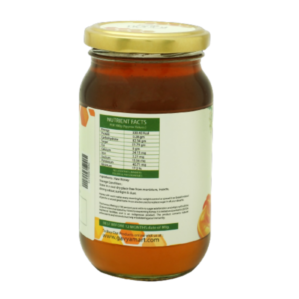 Gavyamart Acacia Honey Raw and Unprocessed - Swadesiicart