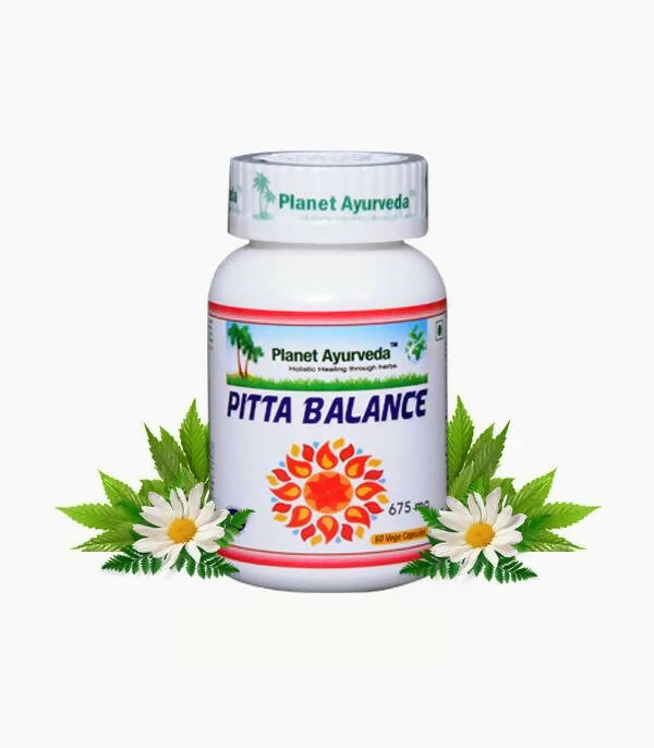 Planet Ayurveda Pitta Balance Capsules - Planet Ayurveda