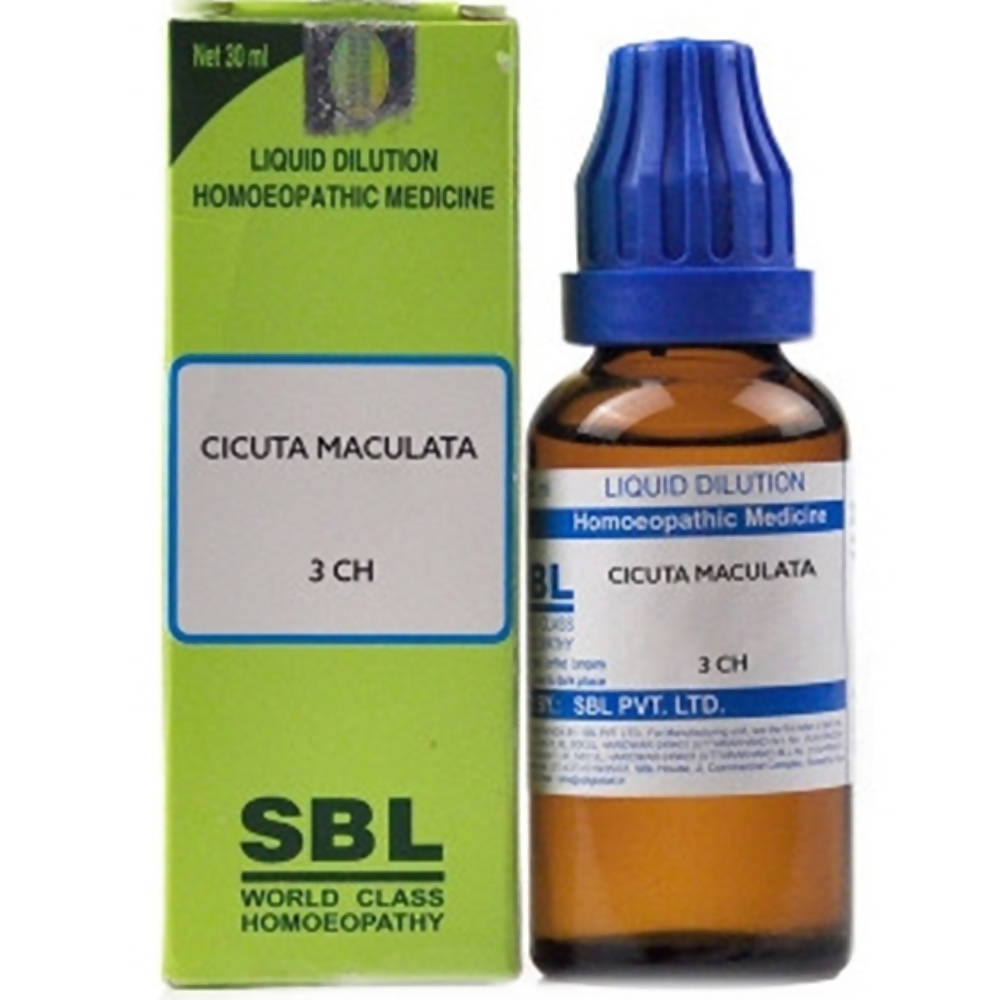 SBL Homeopathy Cicuta Maculata Dilution | Swadesiicart