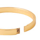 NVR Men's Gold Metal Interlock Kada Bracelet - Swadesiicart