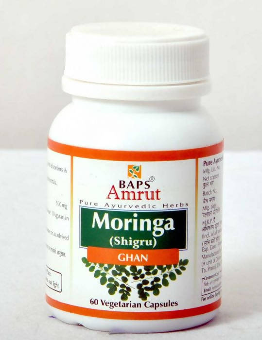Baps Amrut Moringa Ghan Capsule | Swadesiicart