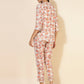 Janasya Women's White Cotton Floral Printed Casual A-Line Co-ords - Swadesiicart