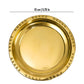 Spillbox Gold-Toned Brass Plain Dotted Thali Pooja Essential | Swadesiicart