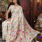 Shree Shyam Fashion Linen Cotton Yellow Saree