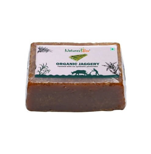 Nature's Box Organic Jaggery Block | Swadesiicart