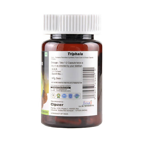 Cipzer Triphala Capsules - Swadesiicart