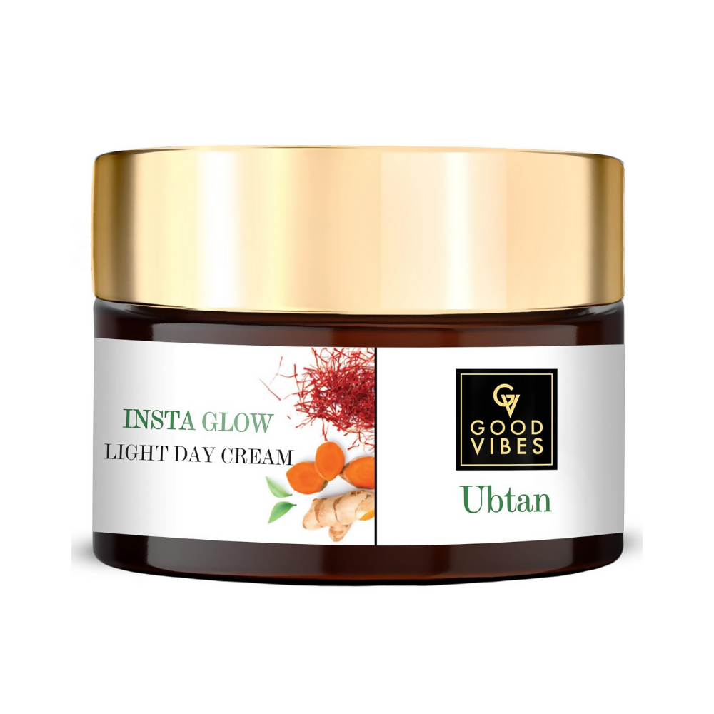 Good Vibes Ubtan Insta Glow Light Day Cream | Swadesiicart