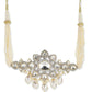 Kundan & Pearl Drop Choker- Ruby Raang | Swadesiicart