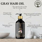 Ivory Natural Gray Oil Restore Natural Black Hair And Shine | Swadesiicart