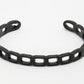 NVR Men's Set of 2 Silver & Black Rhodium-Plated Metal Cuff Bracelet - Swadesiicart