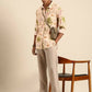 Beige Men Pure Cotton Relaxed Opaque Printed Casual Resort Shirt - Mahotsav