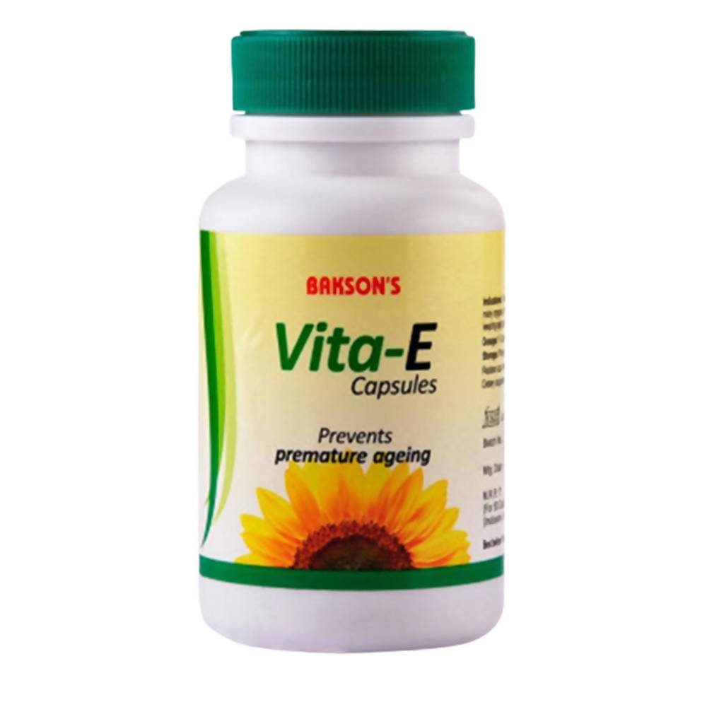 Bakson's Vita-E Capsules | Swadesiicart