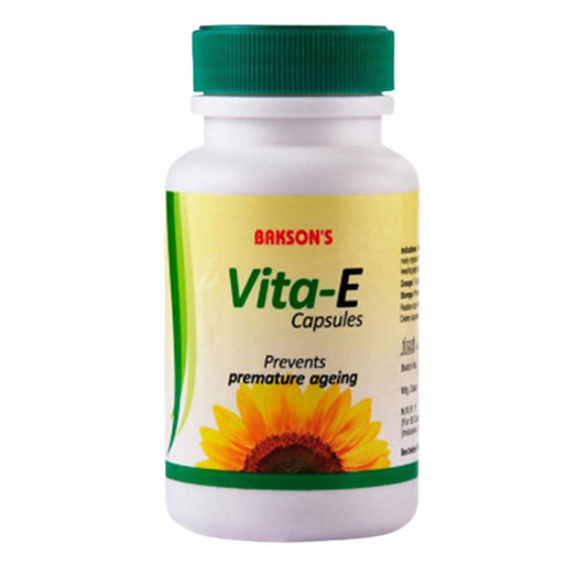 Bakson's Vita-E Capsules | Swadesiicart