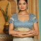 Shree Shyam Fashion Sky Blueline Saree