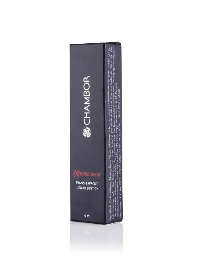 Chambor Orangerie 462 Extreme Wear Transferproof Liquid Lipstick - Swadesiicart