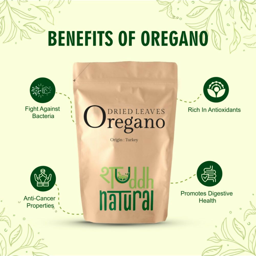Shuddh Natural Premium Turkish Oregano Leaves - Swadesiicart