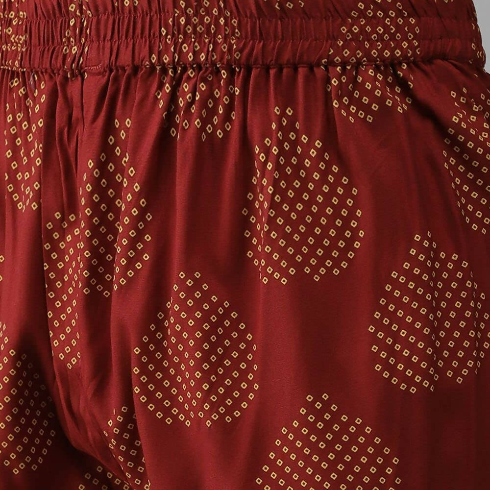 Anubhutee Women's Rayon Ethnic Motifs Printed Regular Gotta Patti Kurta Set | Swadesiicart