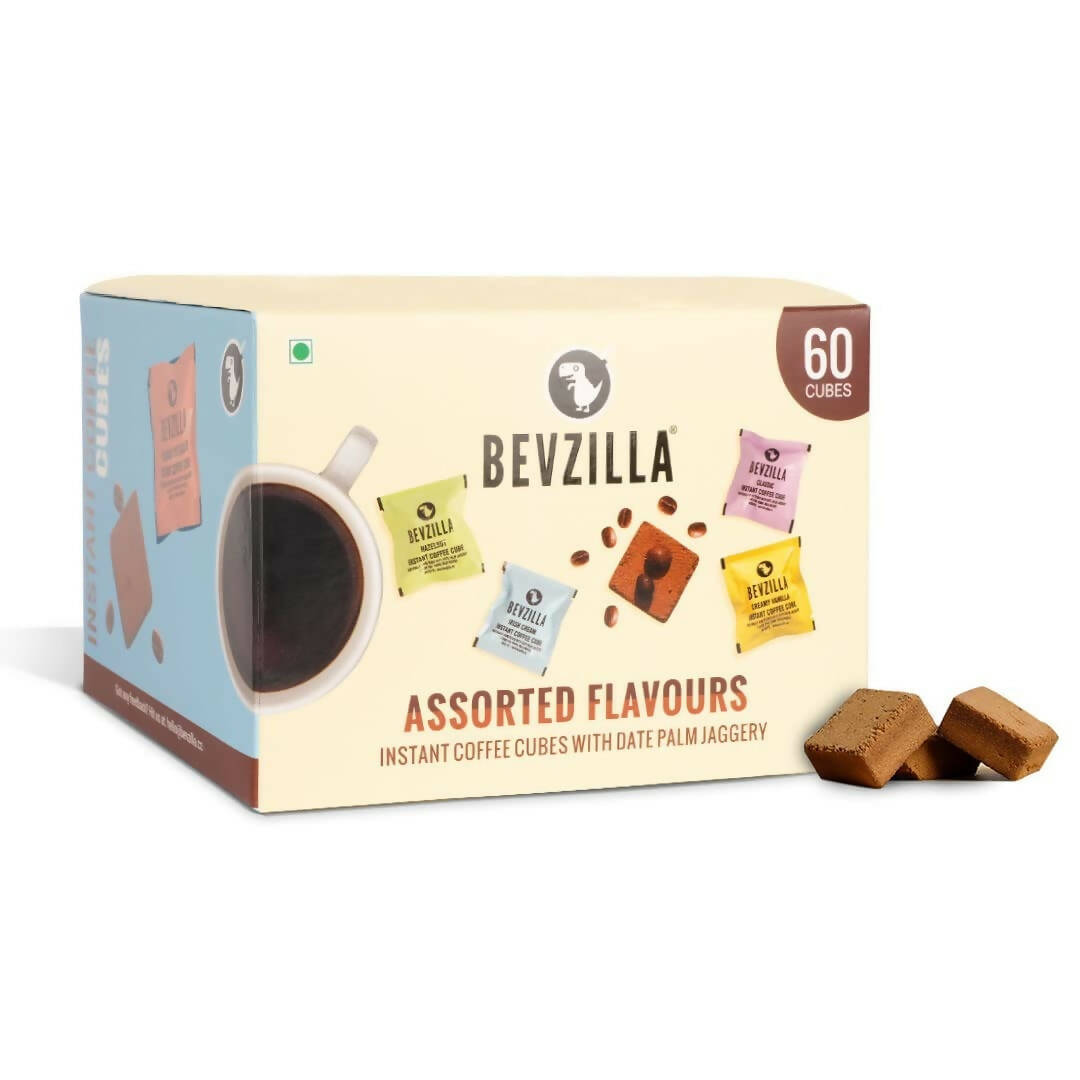 Bevzilla Instant Coffee Cubes Pack with Organic Date Palm Jaggery | Swadesiicart