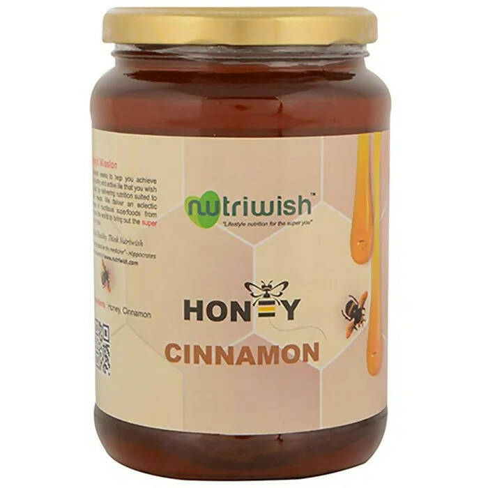 Nutriwish 100% Pure Organic Honey Cinnamon - Swadesiicart