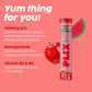 PLIX The Plant Fix Apple Cider Vinegar Effervescent Tablet with Mother - Juicy Watermelon - Swadesiicart