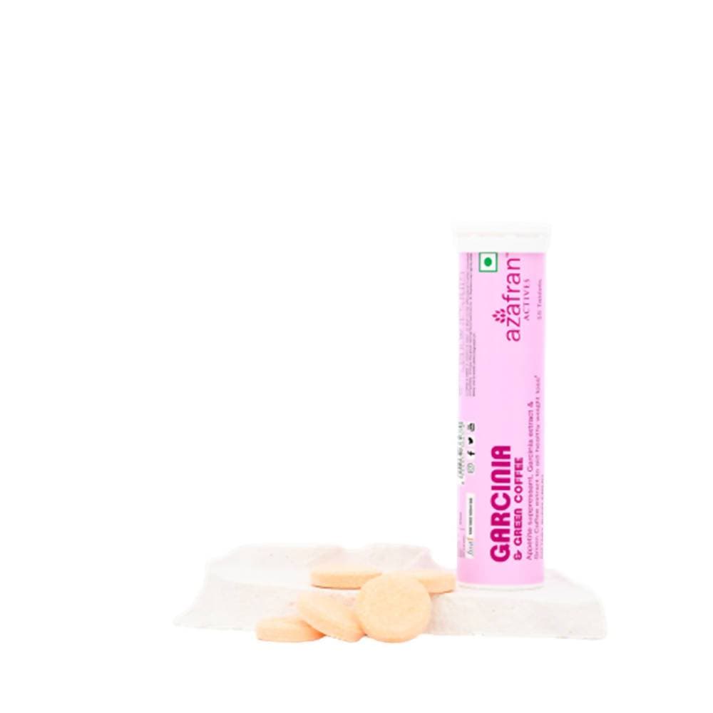 Azafran Actives Garcinia And Green Coffee Tablets | Swadesiicart