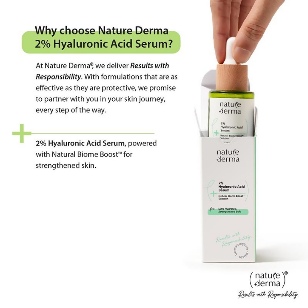 Nature Derma 2% Hyaluronic Acid Serum | Swadesiicart