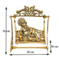 Nexplora Industries Metal Ganesh On Jhula Idol - Swadesiicart