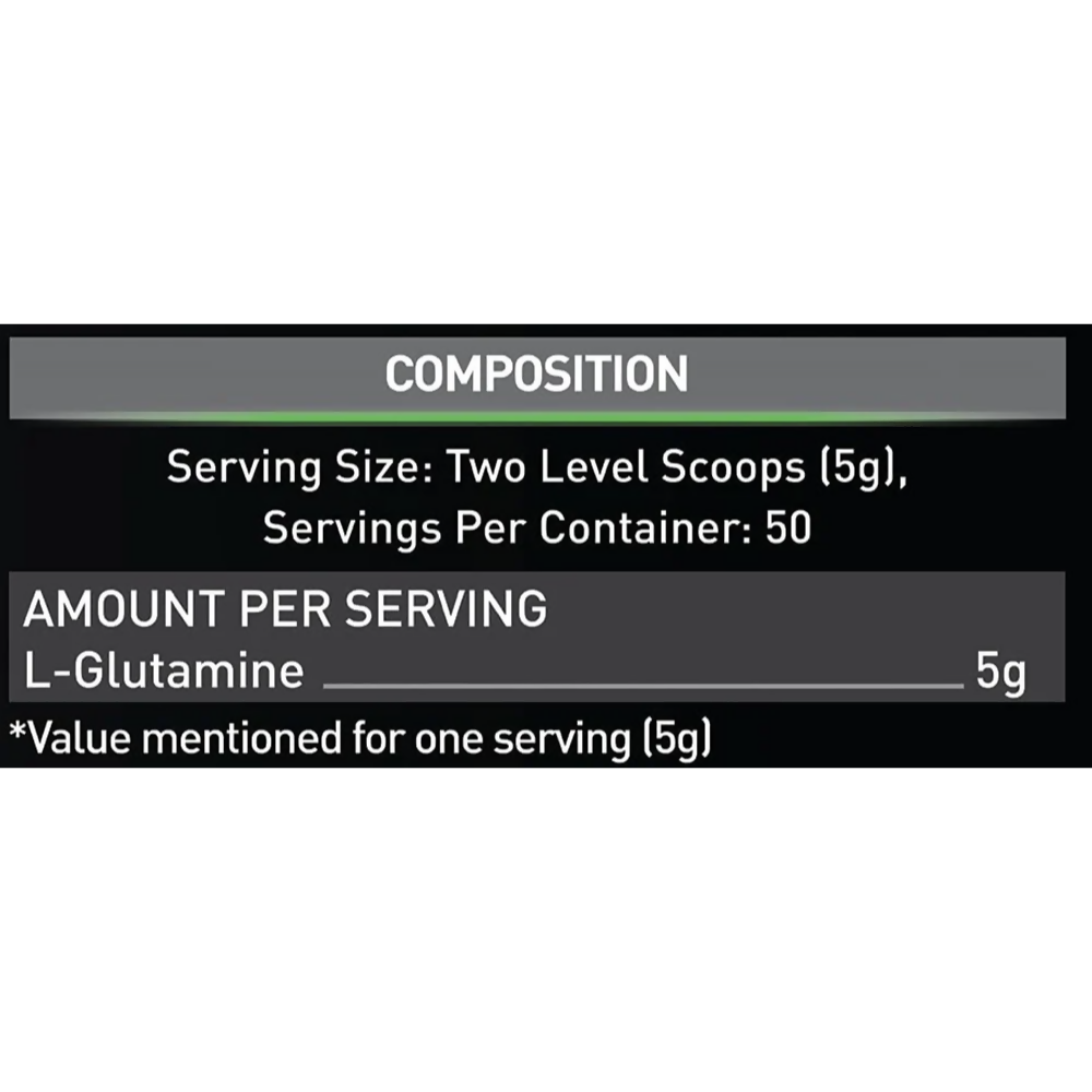 MuscleBlaze L - Glutamine Unflavored | Swadesiicart
