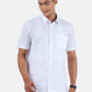 Ramraj Cotton Mens 100% Cotton Half Sleeve White Shirt | Swadesiicart